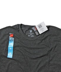 Hanes Mens X-Temp Ultimate Crew Undershirt – 6 Pack (Small, Charcoal Heather)