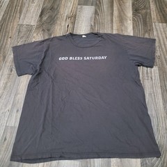 Kid Rock God Bless Saturday Bad Ass American Lager Tee Size 2XL