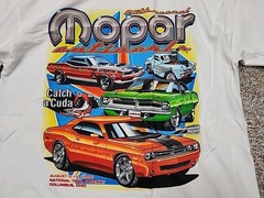 2006 Gildan Mopar Nationals 26th Annual Tee Double Sided Graphic Large