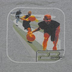 Rare Vintage NIKE Michael Jordan 23 Jumpman Basketball T Shirt 90s Gray Size XL