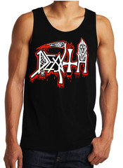 DEATH Heavy Metal Band Black Tank Top
