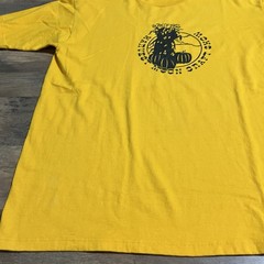 Vintage Jerzees Harvest Moon Craft Show Mens XL T-Shirt Tee Yellow VTG