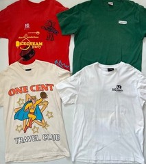 Icecream H&M Discovery Channel Supreme blowfish 1 cent mens 4 t-shirt lot M