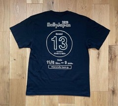 2025 Rally Japan GR TOYOTA GAZOO Racing T-Shirt Black L-XL