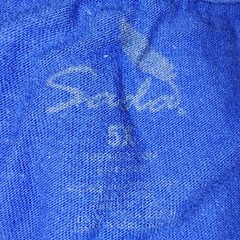Sada Men T Shirt 5XL Blue Color Work Wear Small Stain