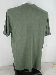 Mens Hurley S/S Shirt Green Gray L( 42in chest 28in Length) Large Logo