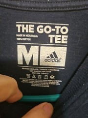 ADIDAS The Go-To Tee Mens Medium University Of Michigan