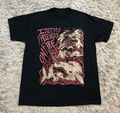 I Set My Friends On Fire Narwhals T-shirt Unisex Short Sleeve S-5Xl Shirt AR856