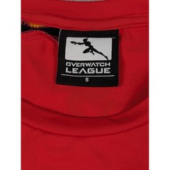 Overwatch League Shanghai Dragons Inaugural Season Jersey Red Yellow Mens Small