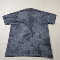 The Mountain Monkey Shirt Mens XL Black Big Chimp Giant Face Primate Tie Dye