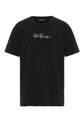 Redbridge Men’s T-Shirt Oversized Wide Cut Basic Signature Front Logo