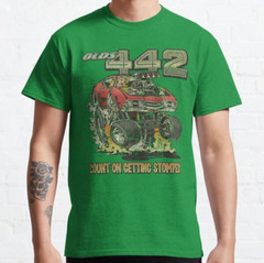Olds 442 Count on Getting Stomped 1968 Classic T Shirt