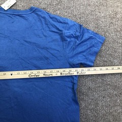 Aeropostale Shirt Mens Medium Blue USA Registered Trademark Graphic Tee Tagless