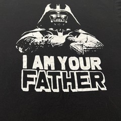 STAR WARS T Shirt Darth Vader Mask Adult XL Fifth Sun Luke I Am Your Father