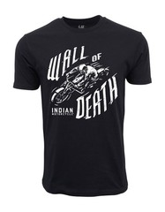 INDIAN MOTORCYCLE WALL OF DEATH GRAPHIC T SHIRT