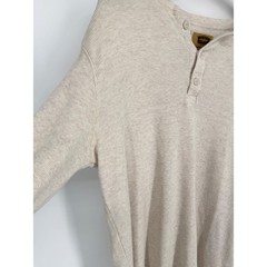 The Foundry Mens Thermal Henley Shirt XL Tall Gorpcore Outdoor Casual Classic