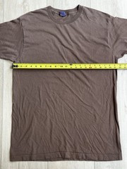 Vintage 90s BVD Blank Single-Stitch T-Shirt XL USA Brown Grunge Punk Rock Tee
