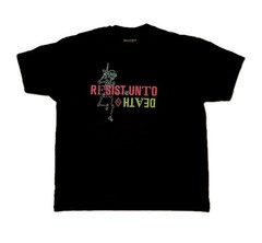 Irregulars DOTD V2 “Resist Unto Death” Tee | USA Made | Rare | Size Medium Black