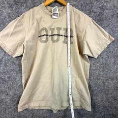 Shakawear T-Shirt Mens Medium Beige Operation Underground Railroad Streetwear