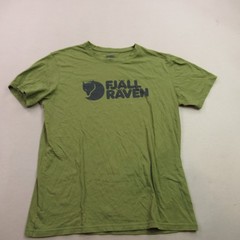 Fjall Raven Shirt Mens Medium Short Sleeve Crew Neck Outdoors Lightweight Green
