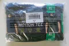 2-pack Eddie Bauer Men’s Motion Tee T-shirt, Size XL, Blue/ Green NEW & SEALED