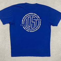 Lost Skateboards Men’s Blue Custom Shapes T-Shirt Size L