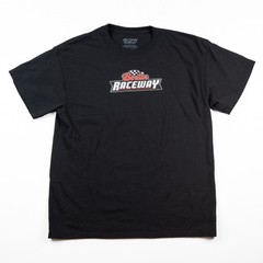 Berlin Raceway Gerry Shepard #77 Racing T-Shirt Black Gildan DryBlend Men’s L