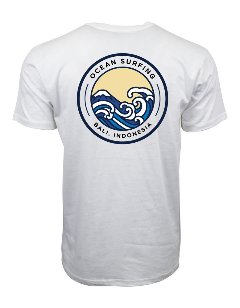 OCEAN SURFING BALI INDONESIA T SHIRT