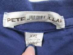 Peter Millar Shirt Mens 2XL XXL Blue Lightweight Cotton Casual*