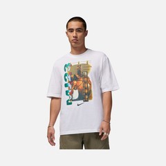 Jordan MJ23 Graphic T-Shirt FZ1991-100 White Black Men’s Size M NWT