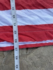 Wheres Waldo Red White Stripe T‑Shirt Costume Graphic Tee Men’s XXL 2XL Cotton