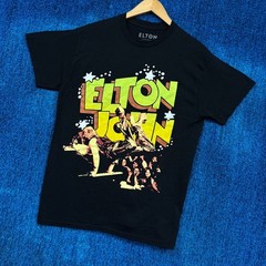 Elton John “Rocket Man” Graphic T-Shirt Size Medium