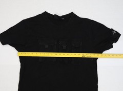 Time Space Shirt Mens Large Black Utility Tactical Chest Pockets Streetwear