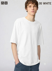 UNIQL U Dry EX Crew Neck T-Shirt MEN XS-4XL Japanese Size 482779 from Japan NWT