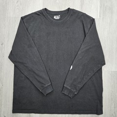 Carhartt Shirt XXL Loose Fit Black K231 Long Sleeve Tee Graphic Print