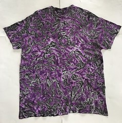 *New* 2XL – Sm Handmade Tie Dye, Grape Licorice Cruncht Crinkle, Crew or V-Neck