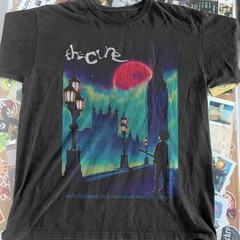 The Cure London Tour Unisex Black Cotton T-Shirt