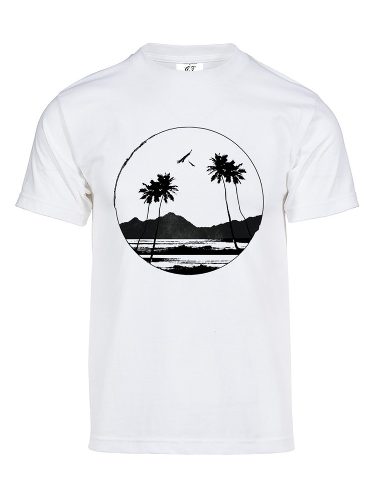 Gravity Trading Mens Paradise Solar Color Changing Shirt Sun Tee