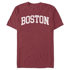 Men’s Lost Gods Collegiate Boston Name Logo T-Shirt