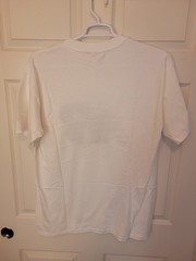 New Balance Mens XL T-Shirt White Runner Running Vintage Y2K Made in USA