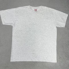 VTG Bayside T Shirt Men’s XL Gray Blank Crew Neck Single Stitch Made in USA Tee