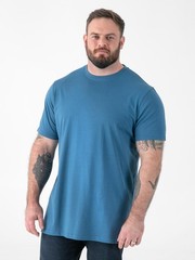 D555 Duke Big Mens Plain Cotton Crew Neck T-Shirt 2XL 3XL XL 5XL 6X 7XL 8XL 10X