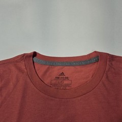 Adidas Shirt Mens Large Orange Short Sleeve Go To Performance Tee Active