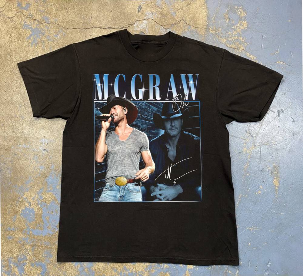 Tim McGraw Signature Gift For Fan Short-Sleeve T-Shirt All Size BL2.442