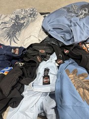 Bulk Wholesale Harley Davidson Lot – 10pc Tees / Long Sleeve