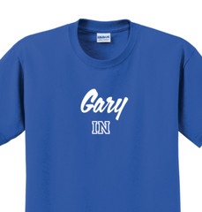 Gary, Indiana State T-Shirt Short Sleeve Graphic Tee Unisex apparel