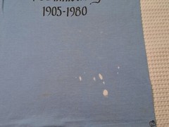 Vintage 1980 Church of Epiphany 75th Anniversary Light Blue T-shirt Size XL