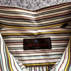 Etro Shirt Long Sleeve Made in Italy Size – XL / 43