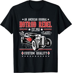 Hot Rod Rockabilly Clothing 50s Sock Hop Vintage Classic Car Gift Unisex T-Shirt