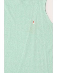 CHAMPION Mens Vest Top Medium Green Flecked CC24